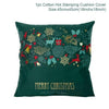 2022 Santa Claus Christmas Pillowcase Decor For Home Christmas Throw Pillow Covers Decorative Snowman Santa Claus Pillow Covers Linen Cushion Cover Couch Pillow Cases Merry Christmas Ornament Xmas Gifts 45x45CM
