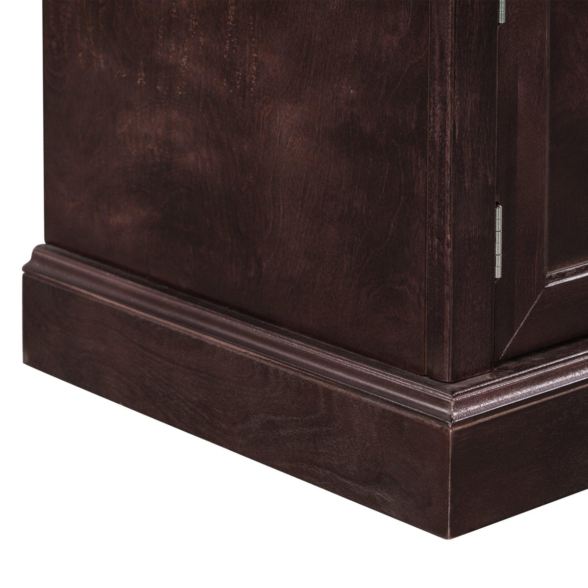 TREXM Storage Bench with 2 Drawers and 2 Cabinets