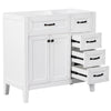 36" Bathroom Vanity Without Sink, Cabinet Base Only