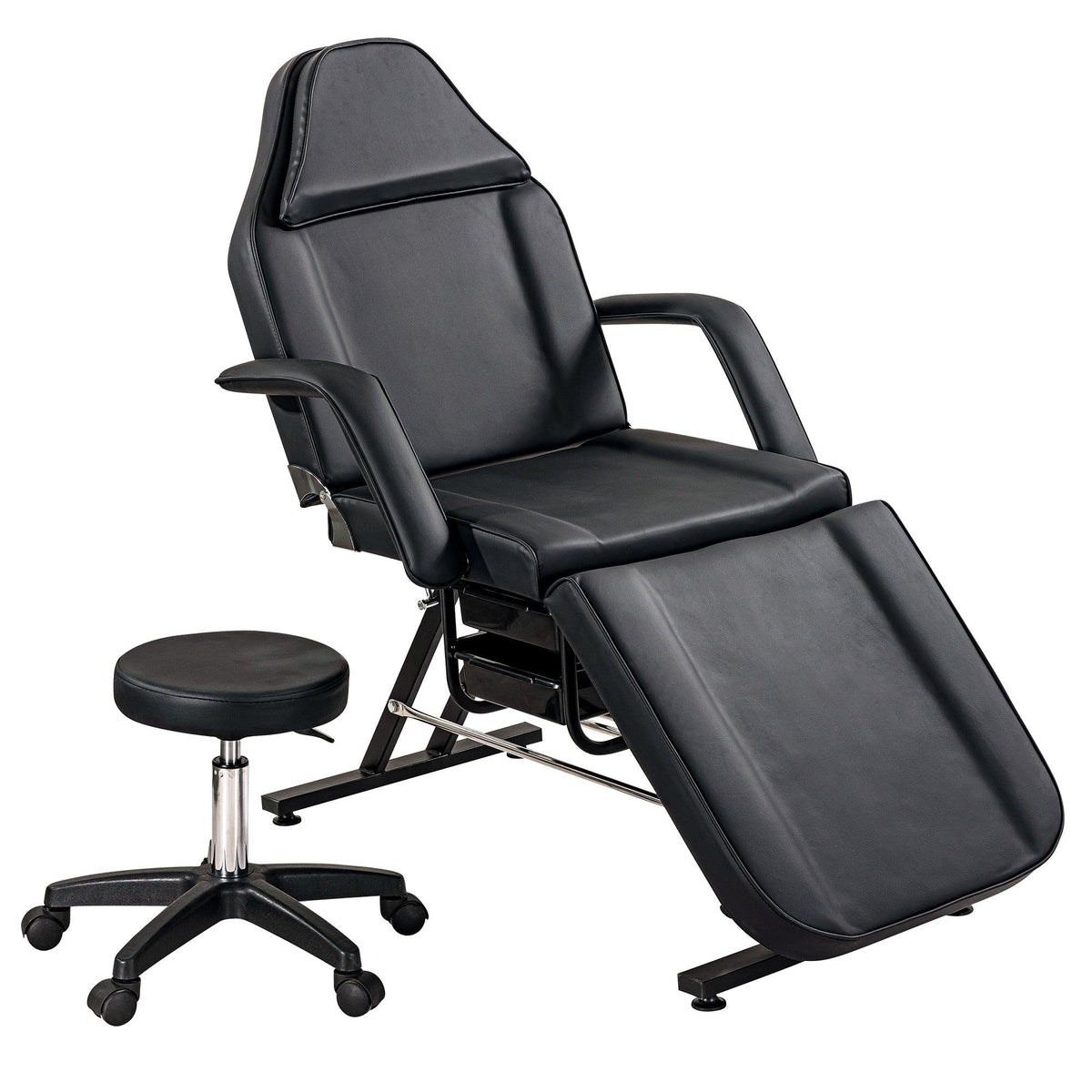 Massage Salon Tattoo Chair with Hydraulic Stool