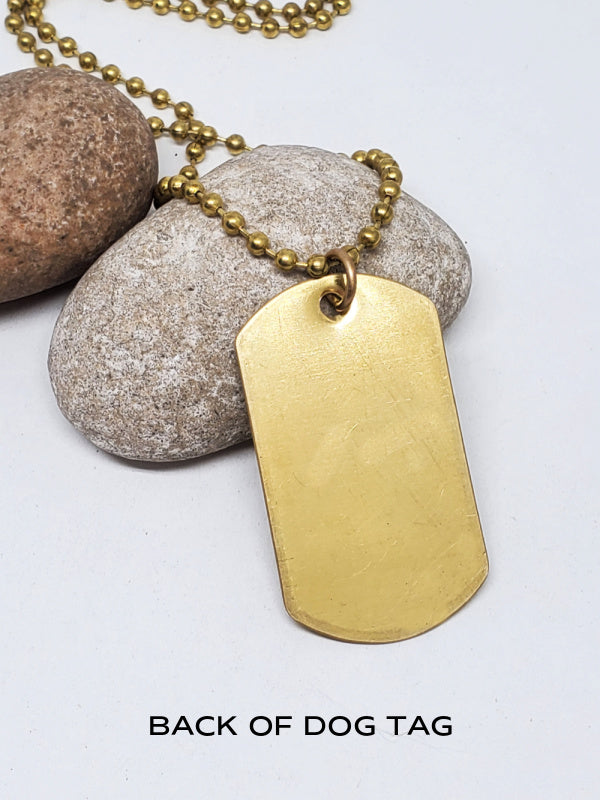 Classic SureShot 12 Gauge Dog Tag Necklace