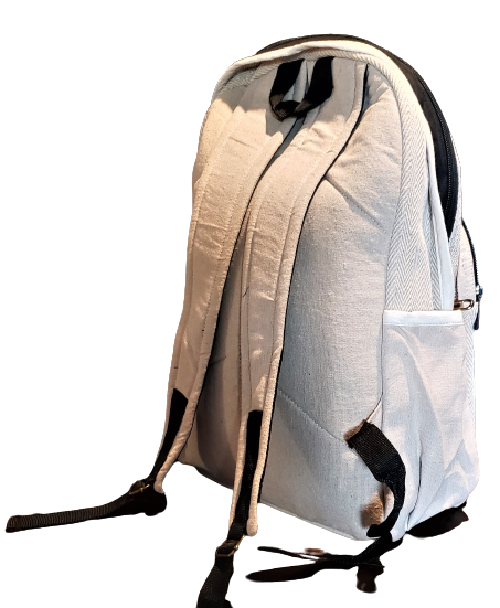Natural Hemp Backpack from Nepal