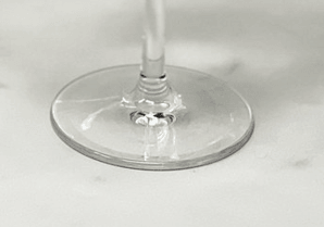 Oval Halo Plastic Wine Glasses Set of 4