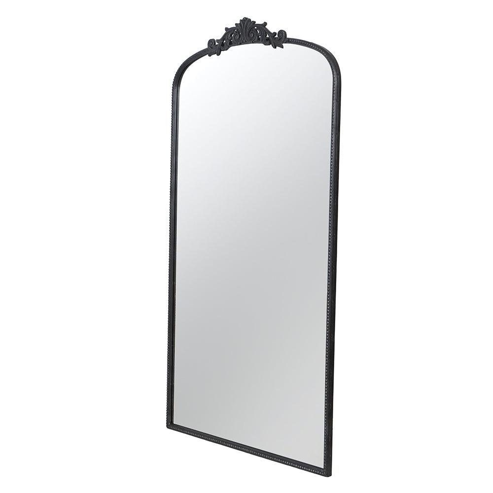 Full Length Mirror with Faux Wooden Frame