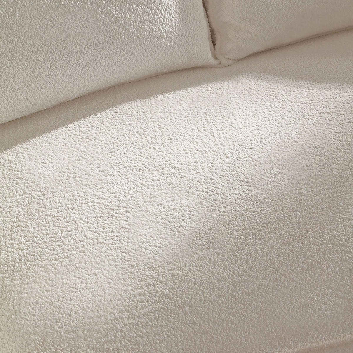 Curved Sofa with Ingenious Shape Beige