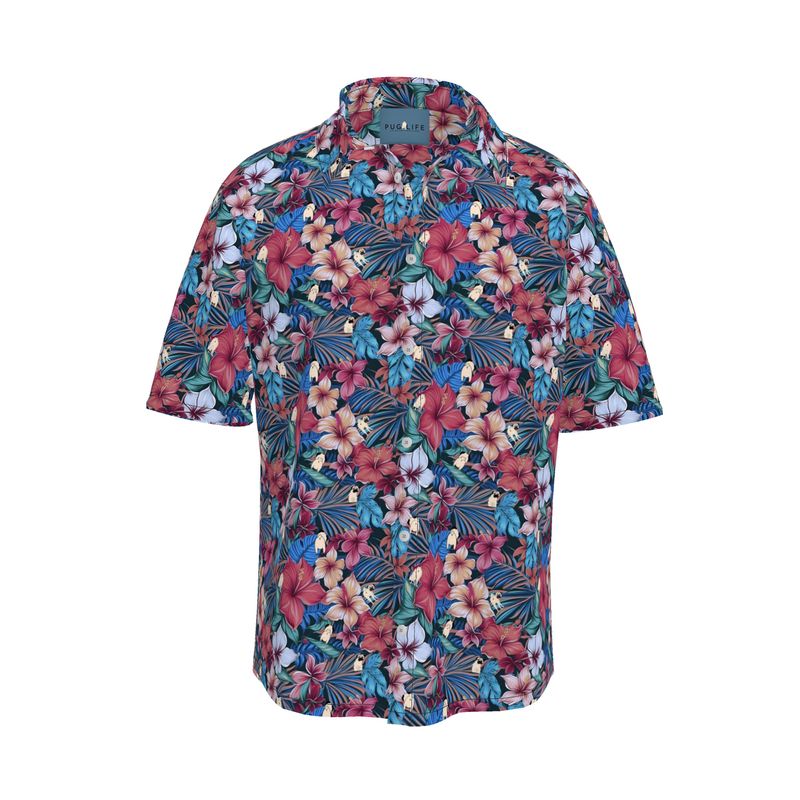 All the Pug Butts Aloha Camp Shirt