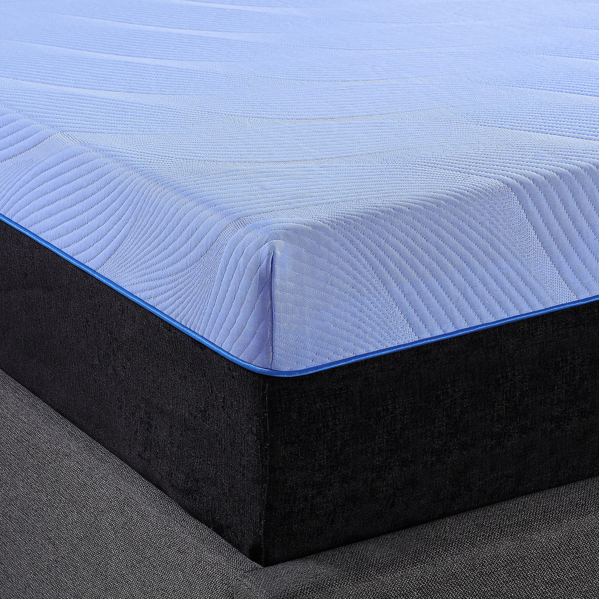 Bridgevine Home 12 Inch Refresh Hybrid Cooling GelCare Memory Foam and Coil Kids Mattress, Twin XL Size