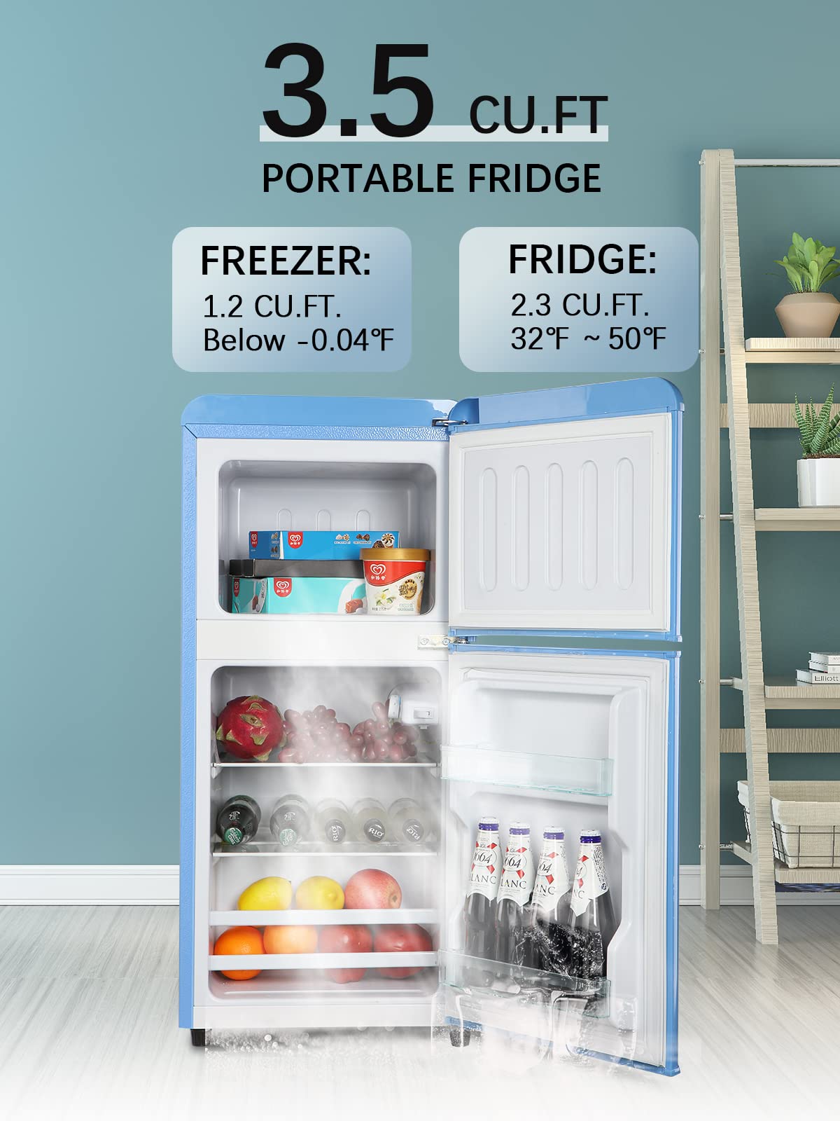 3.5 Cu.ft Compact Refrigerator