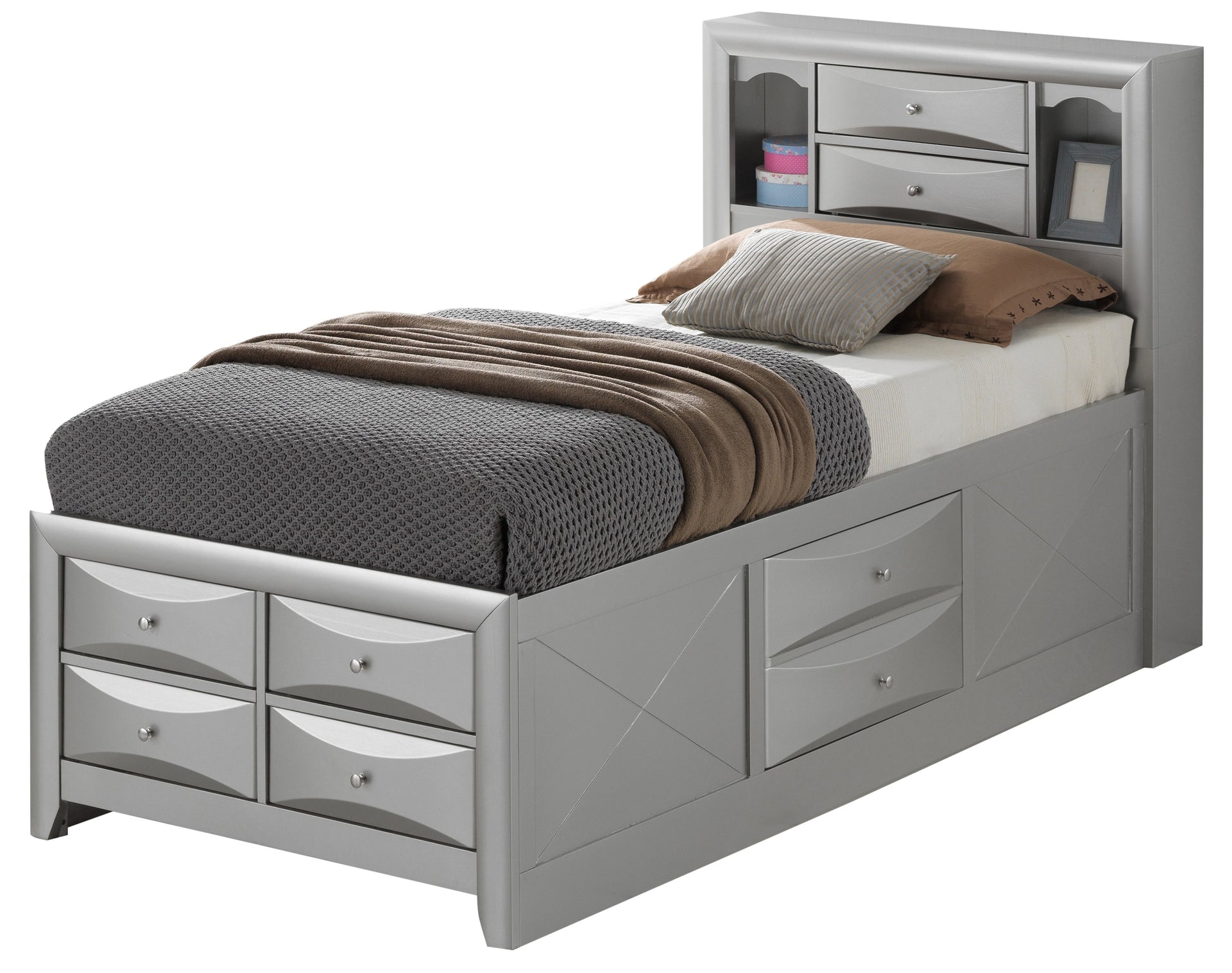 Stylish Twin Storage Bed