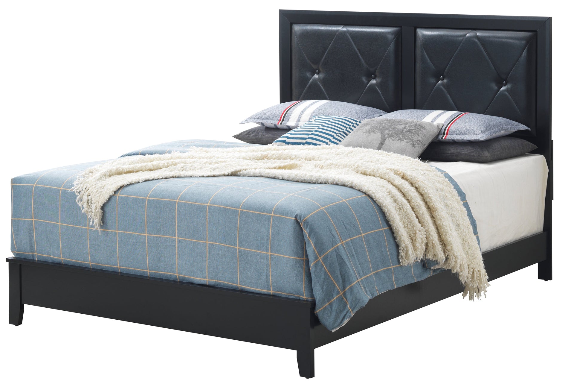 Elegant Transitional Bed Frame
