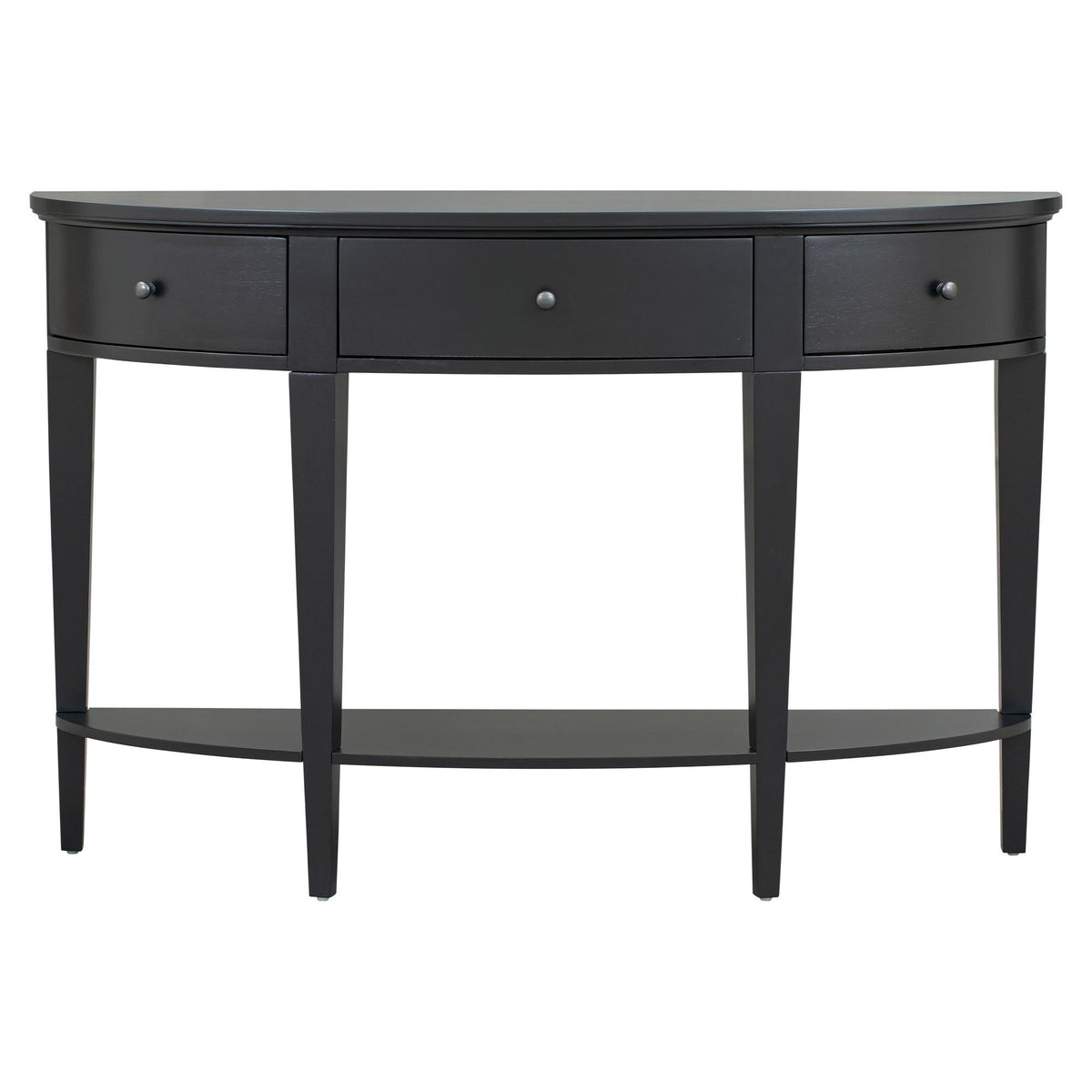 U-Style Modern Curved Console Table