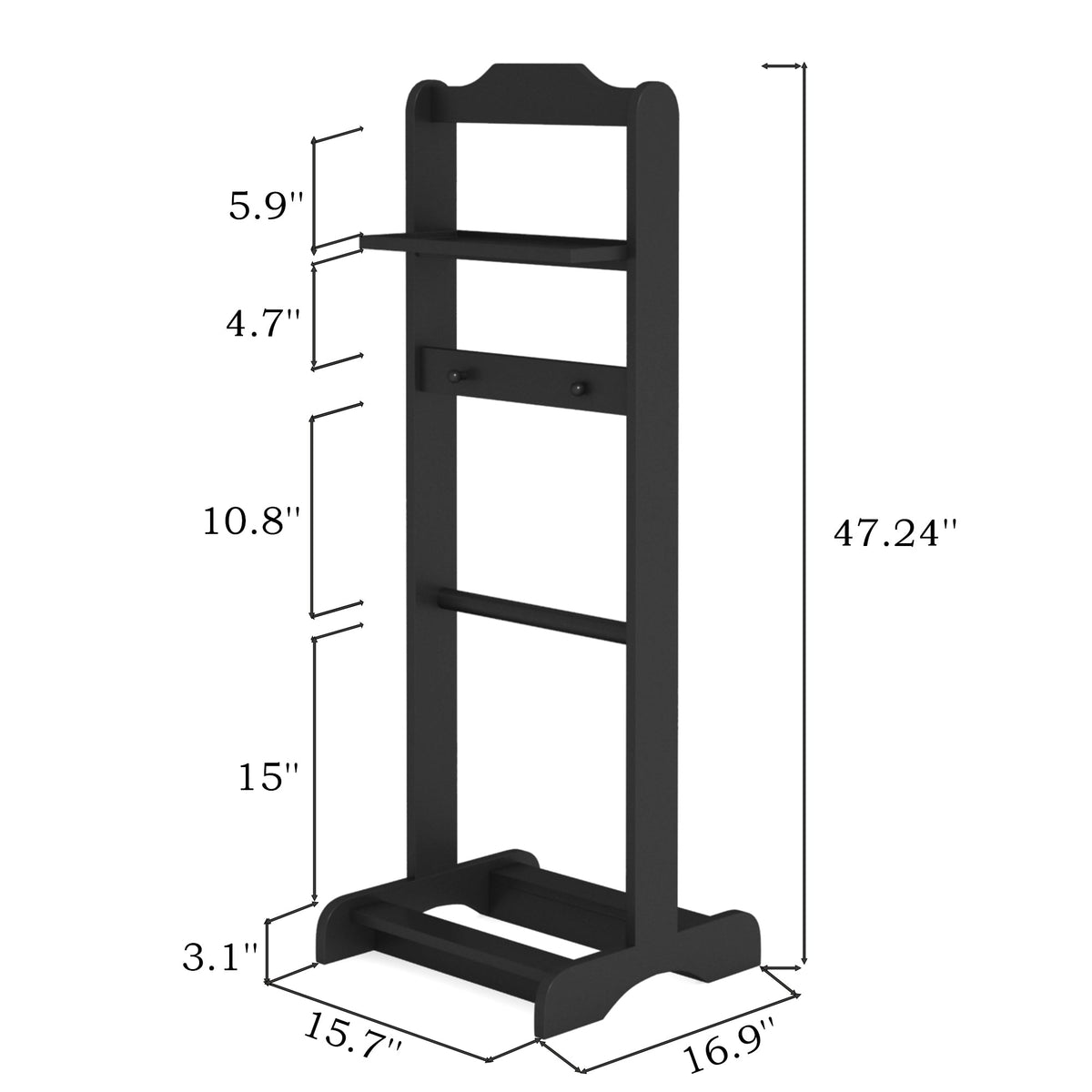 Accent Portable Garment Rack