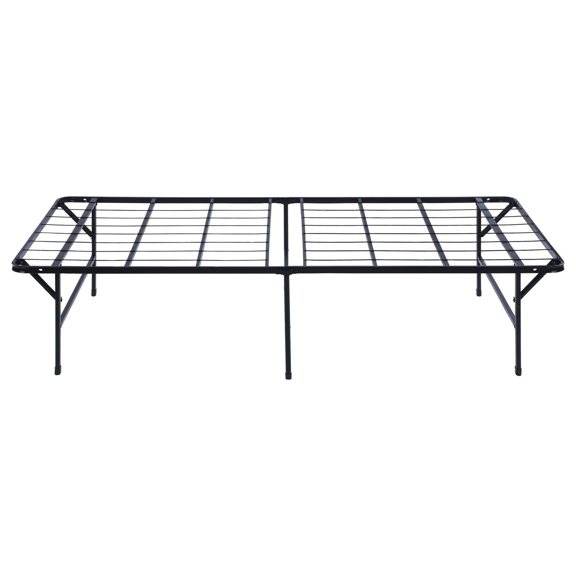 Black Twin Platform Bed