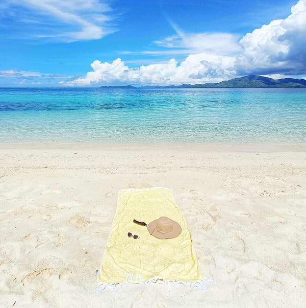 Turkish Towel | Body Towel | Yellow + Orange