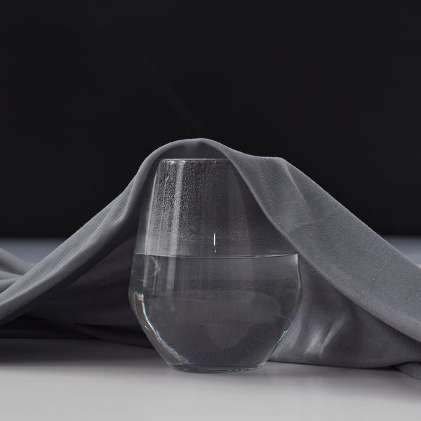 100% Microfiber Jersey Knit Sheet Set with Pillowcases-Grey Sleep Zone