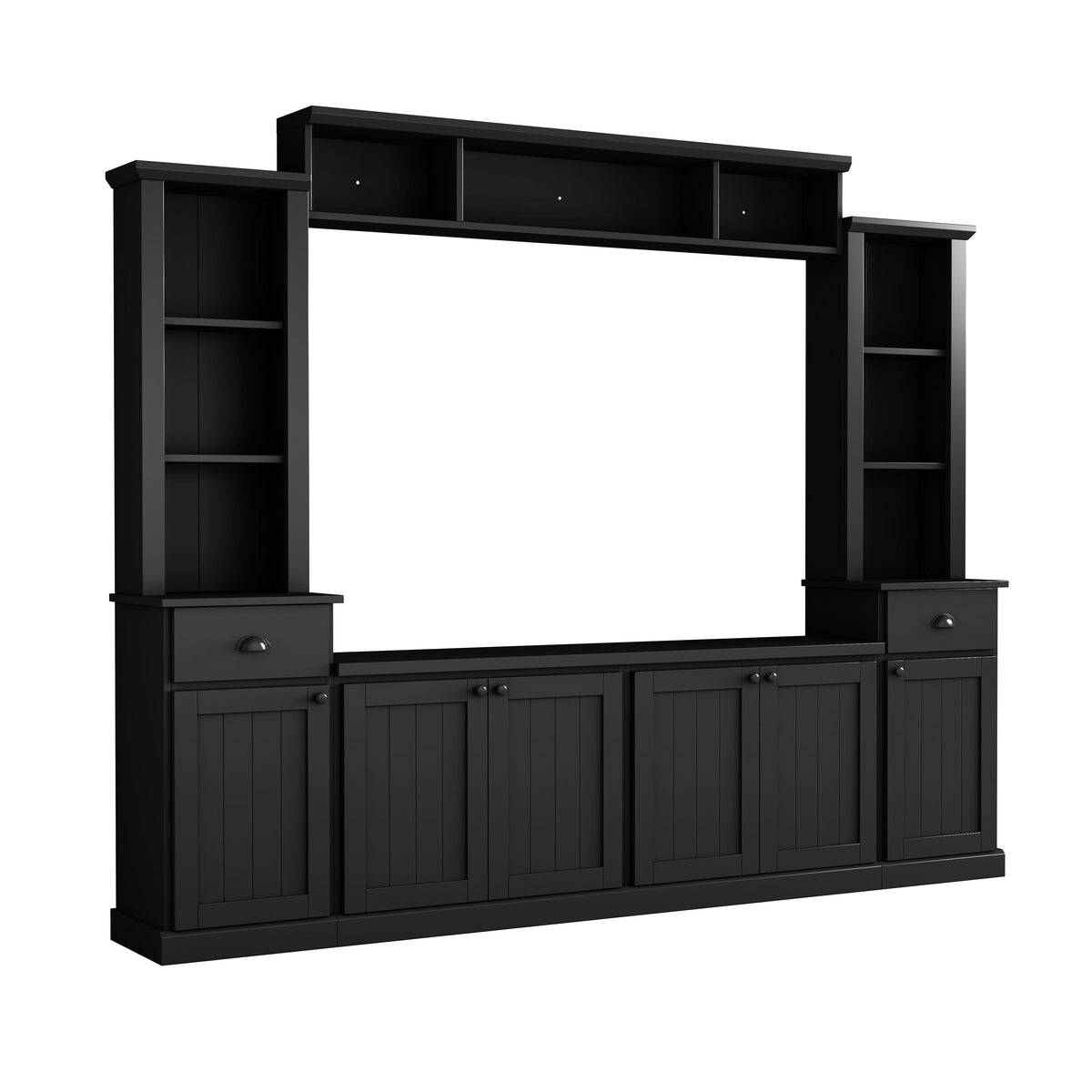 Elegant Modern TV Stand Set