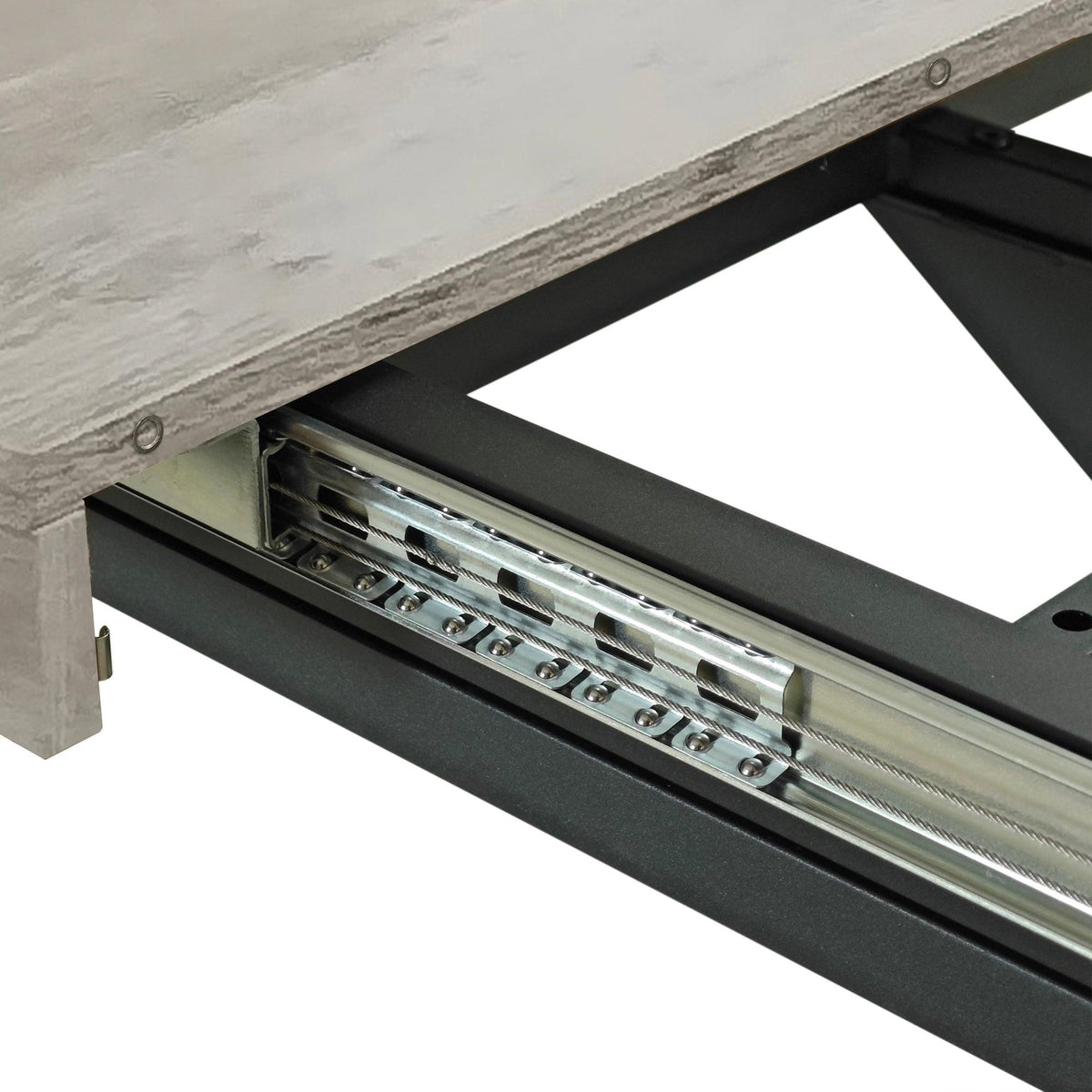 Retro Rectangular Stretch Dining Table