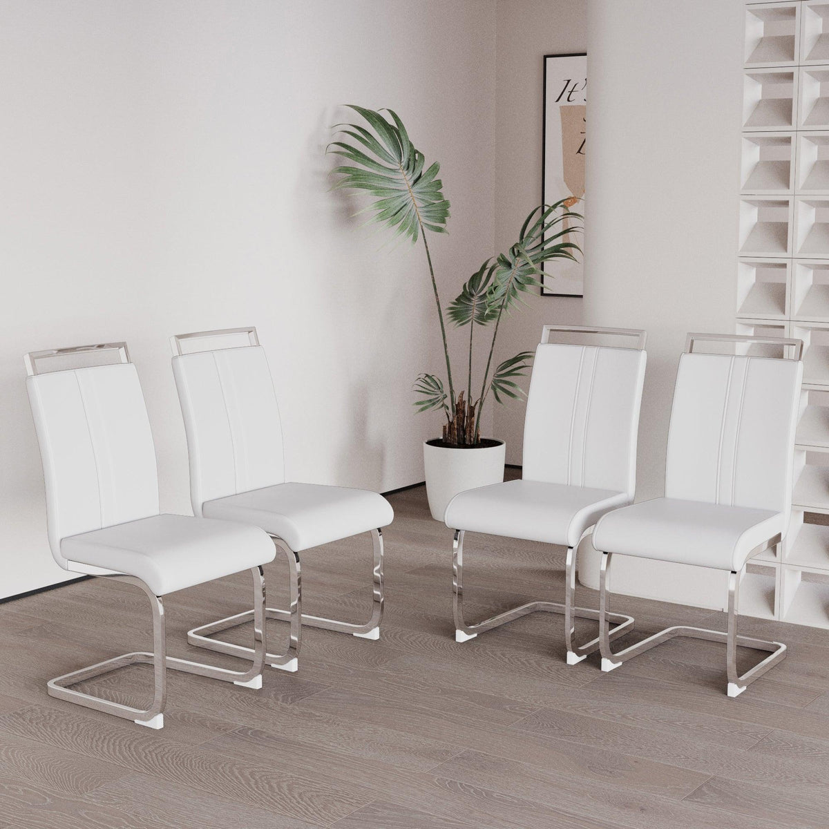 Modern Dining Chairs - Set of 4