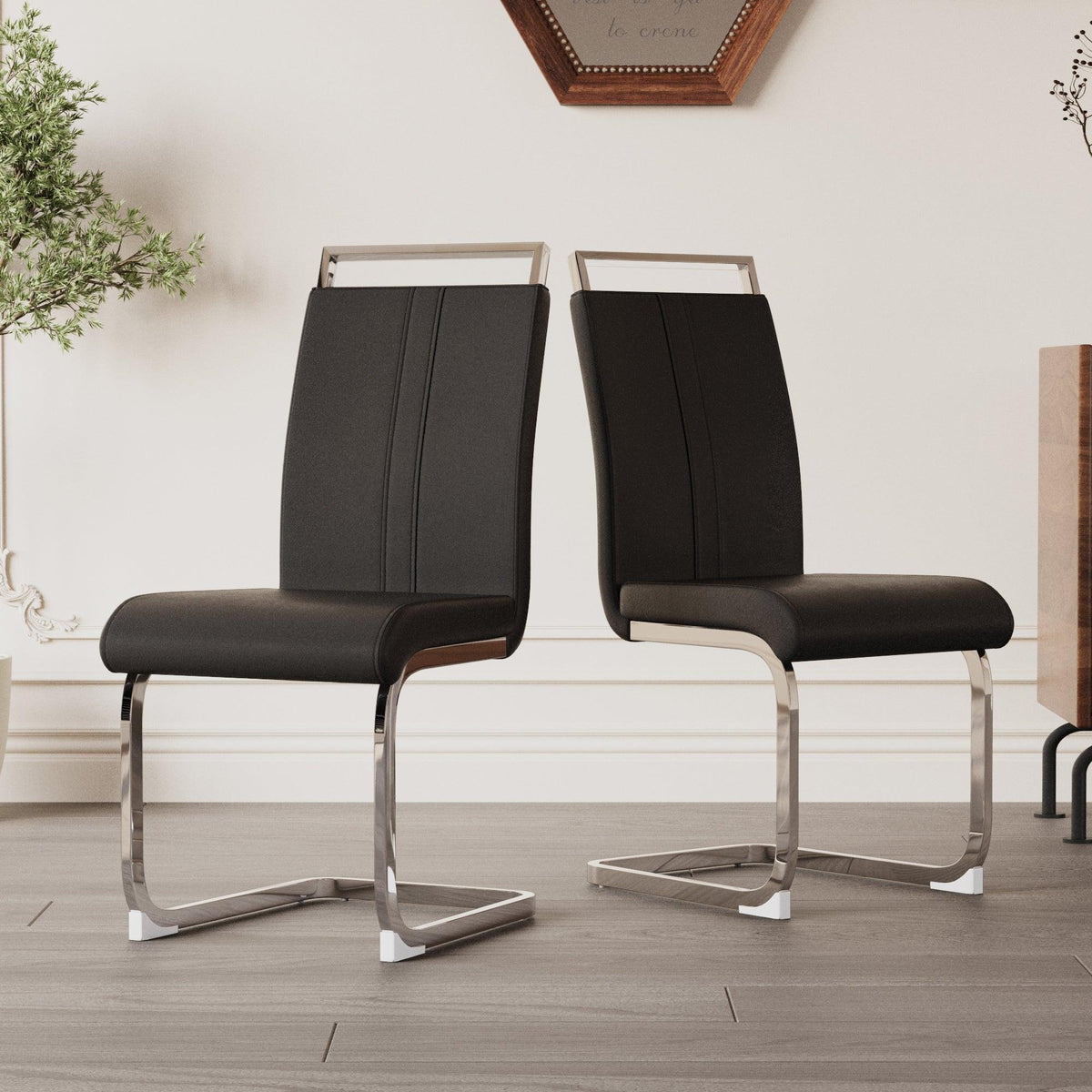 Modern Dining Chairs - Set of 2