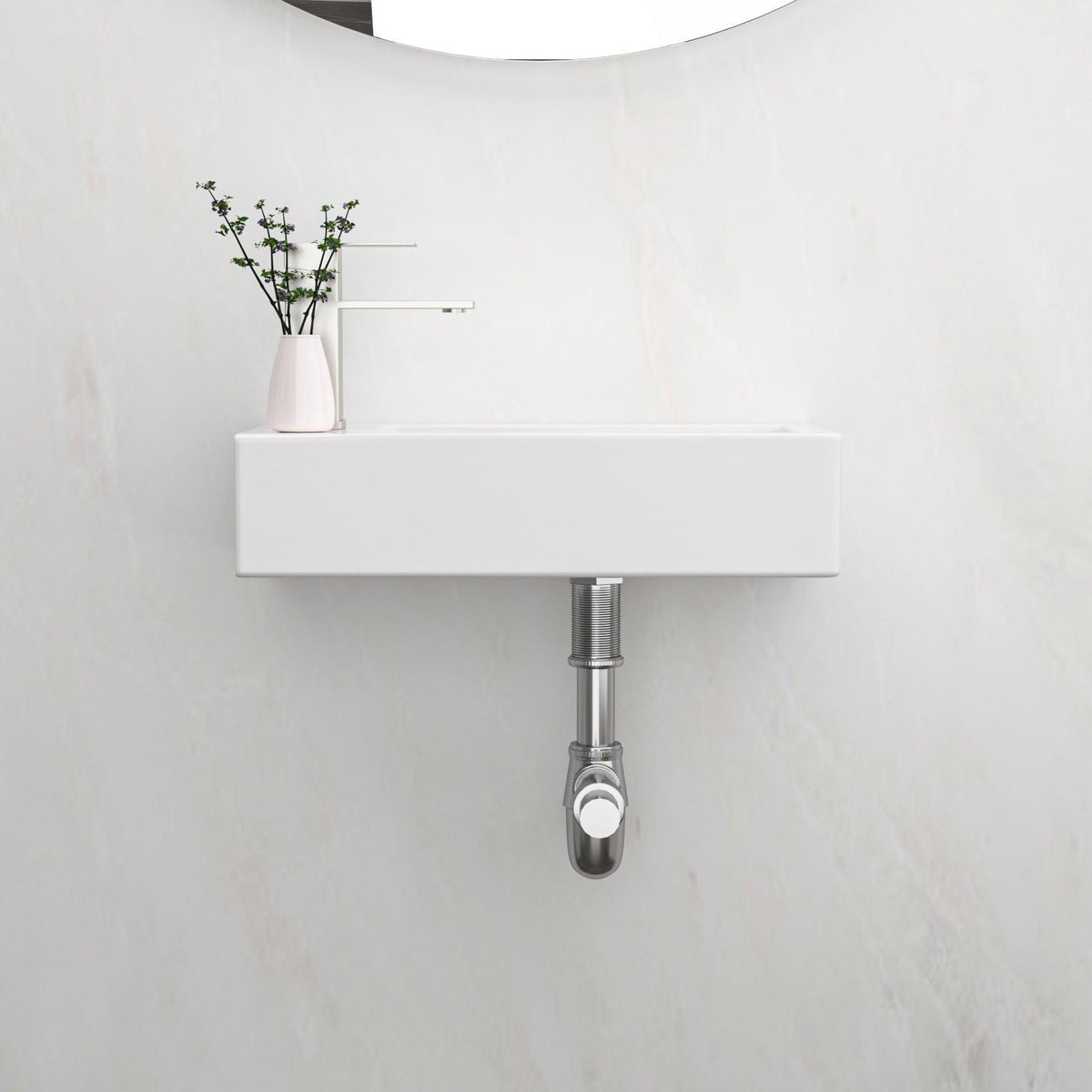Premium Wall Mounted Ceramic Bathroom Sink