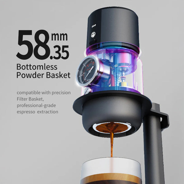 STARSEEKER Super58 Portable Espresso Maker — 58mm Basket