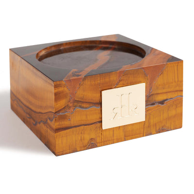 Tiger's Eye Stone Riser Tray