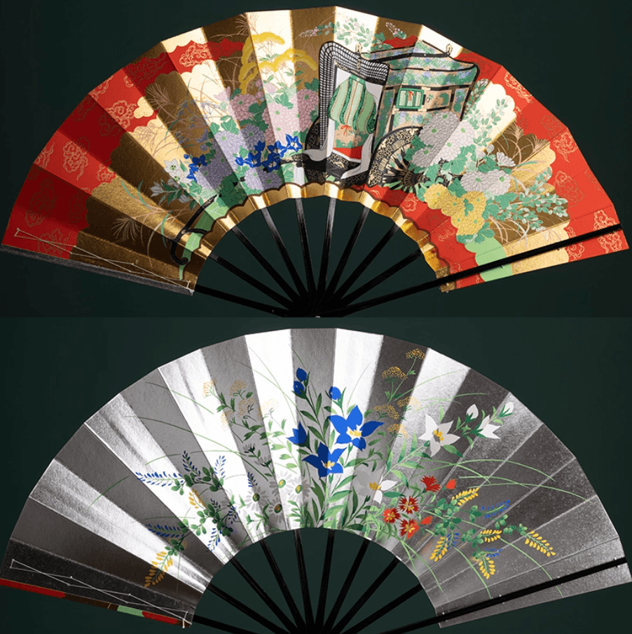 Japanese Handcrafted Decorative Folding Fan