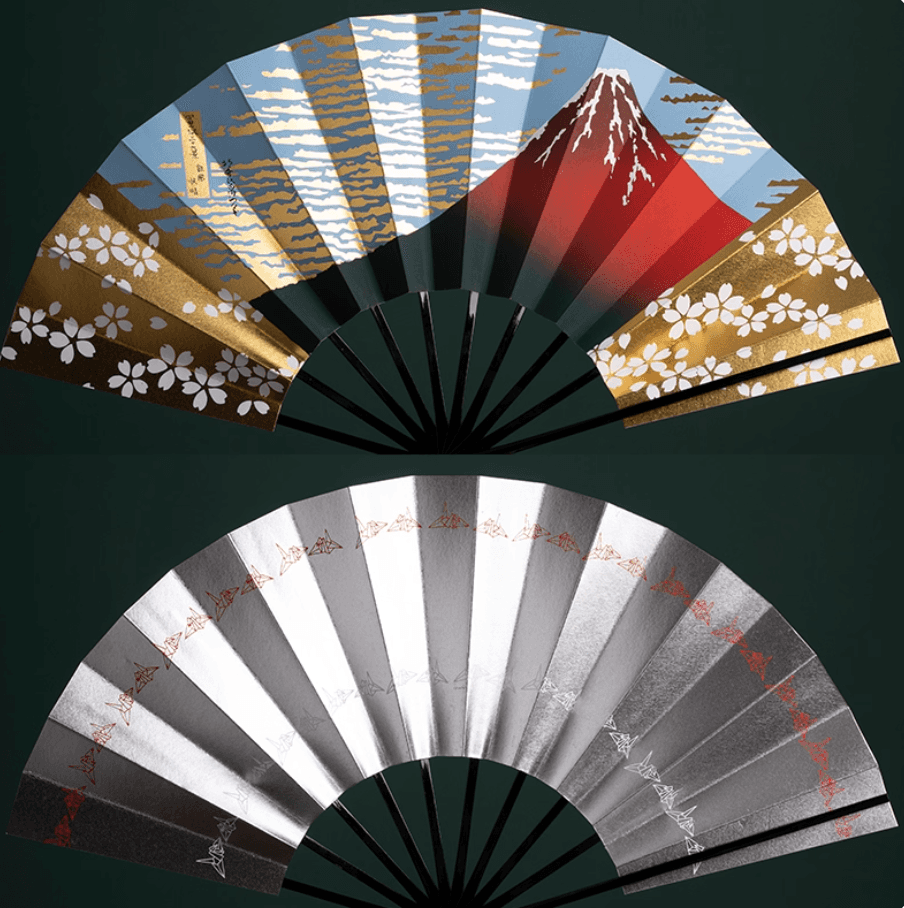 Japanese Handcrafted Decorative Folding Fan