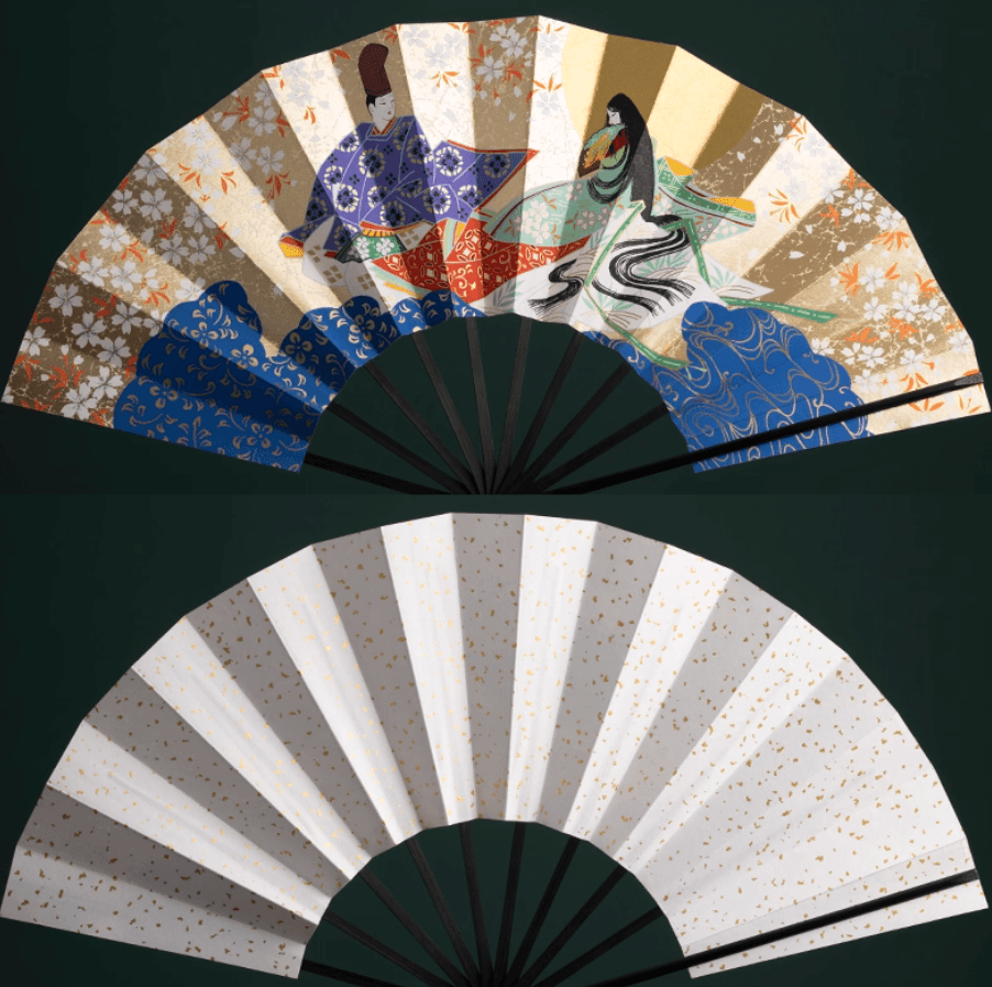 Japanese Handcrafted Decorative Folding Fan