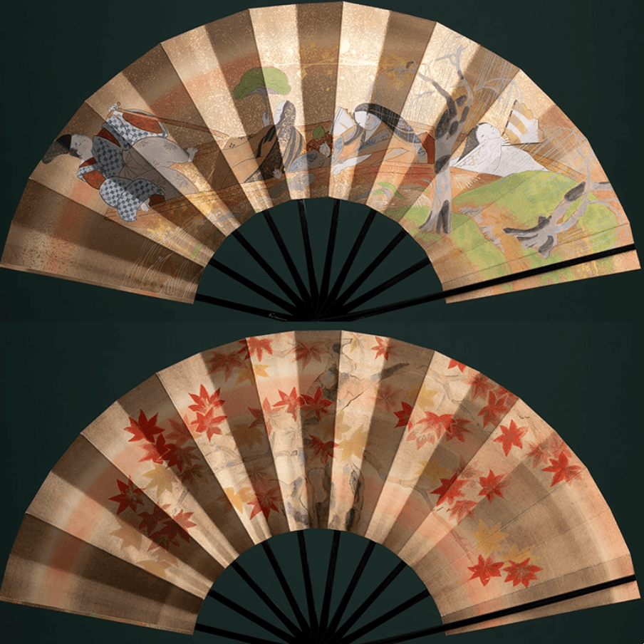 Japanese Handcrafted Decorative Folding Fan