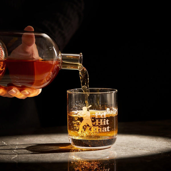 Baseball Decanter Set