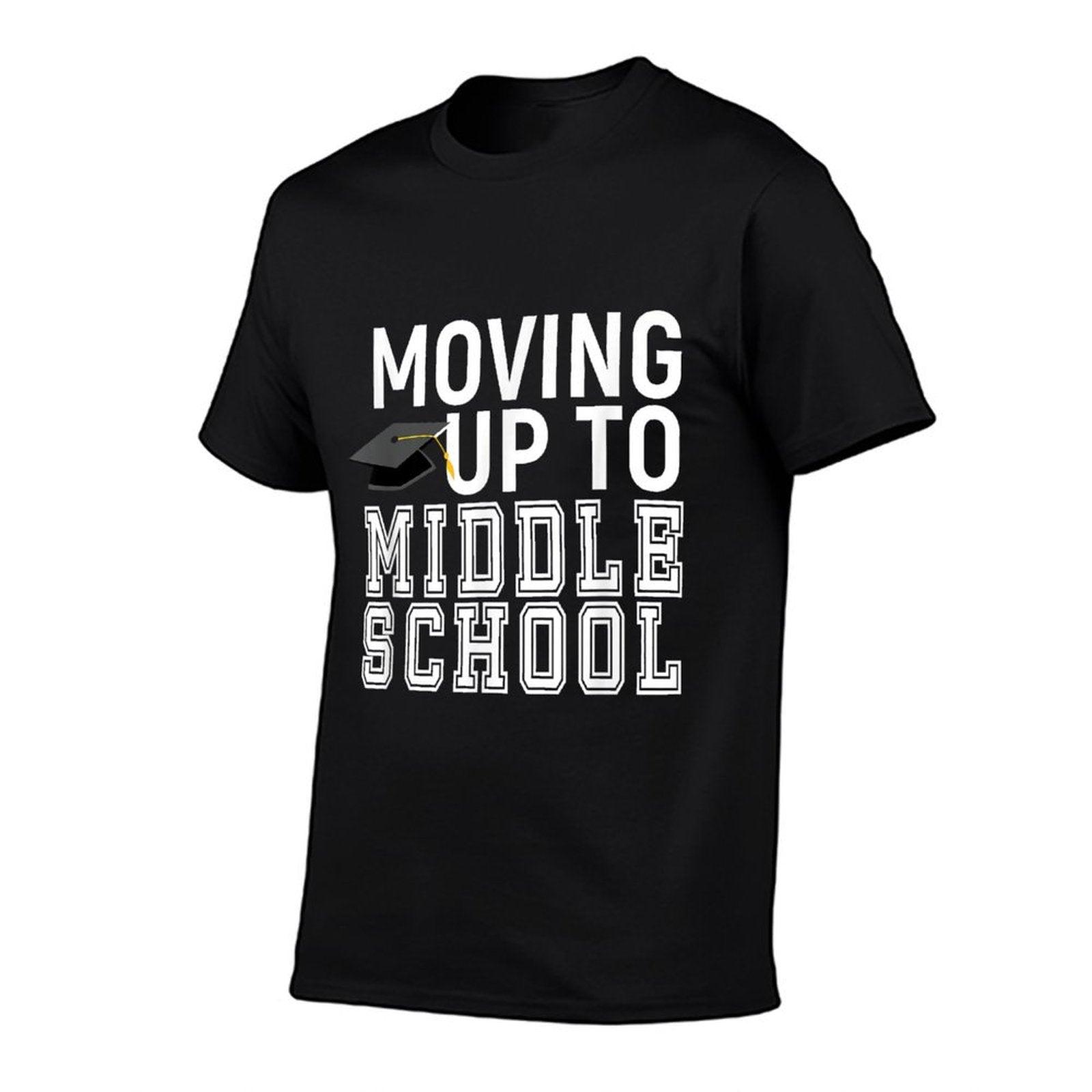 Moving Up To Middle School Elementary School Graduation Gift T-Shirt