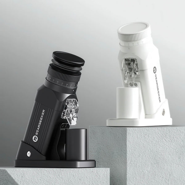 STARSEEKER E64 Electric Coffee Grinder - 64mm Titanium Flat Burr