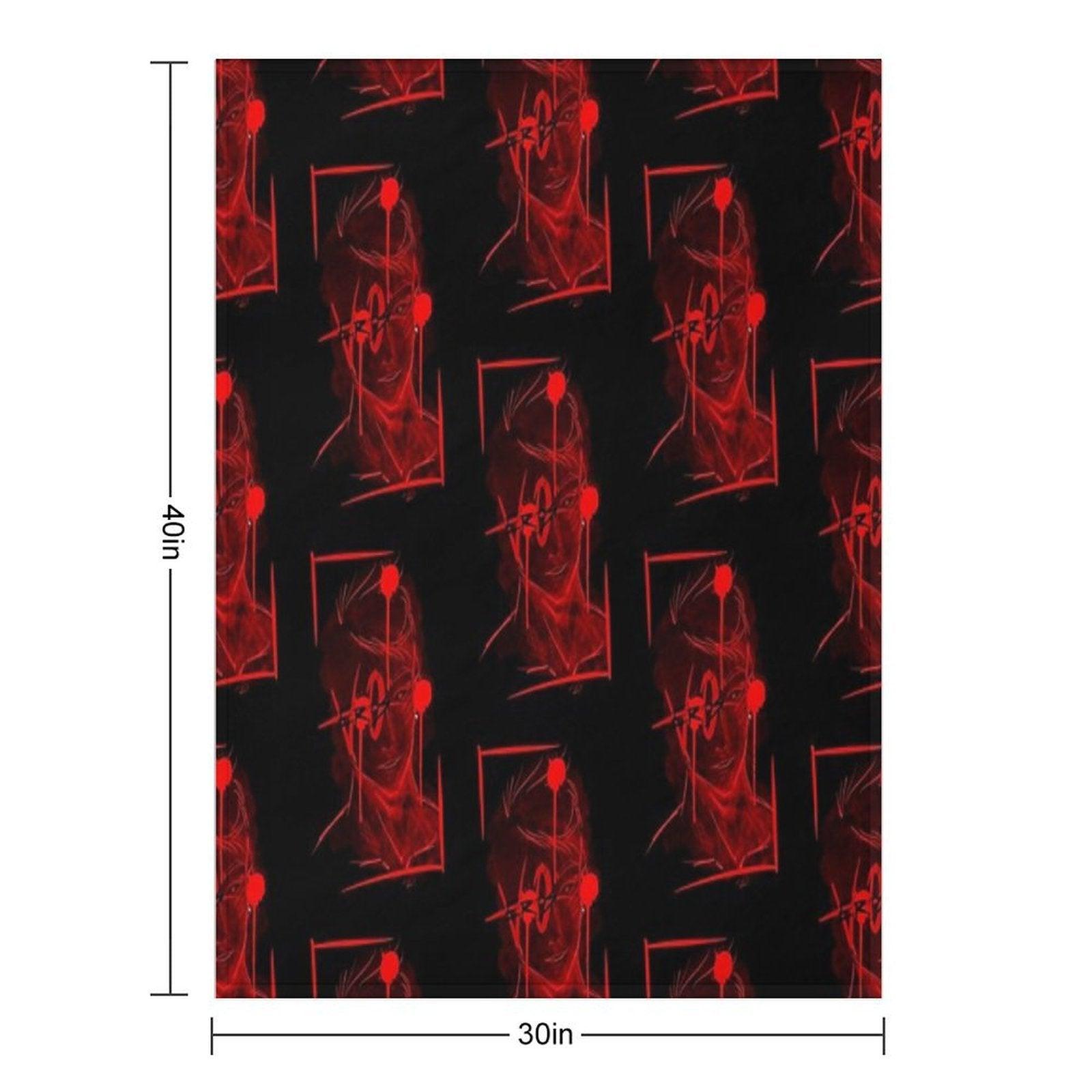 Vo.ME (black) Throw Blanket