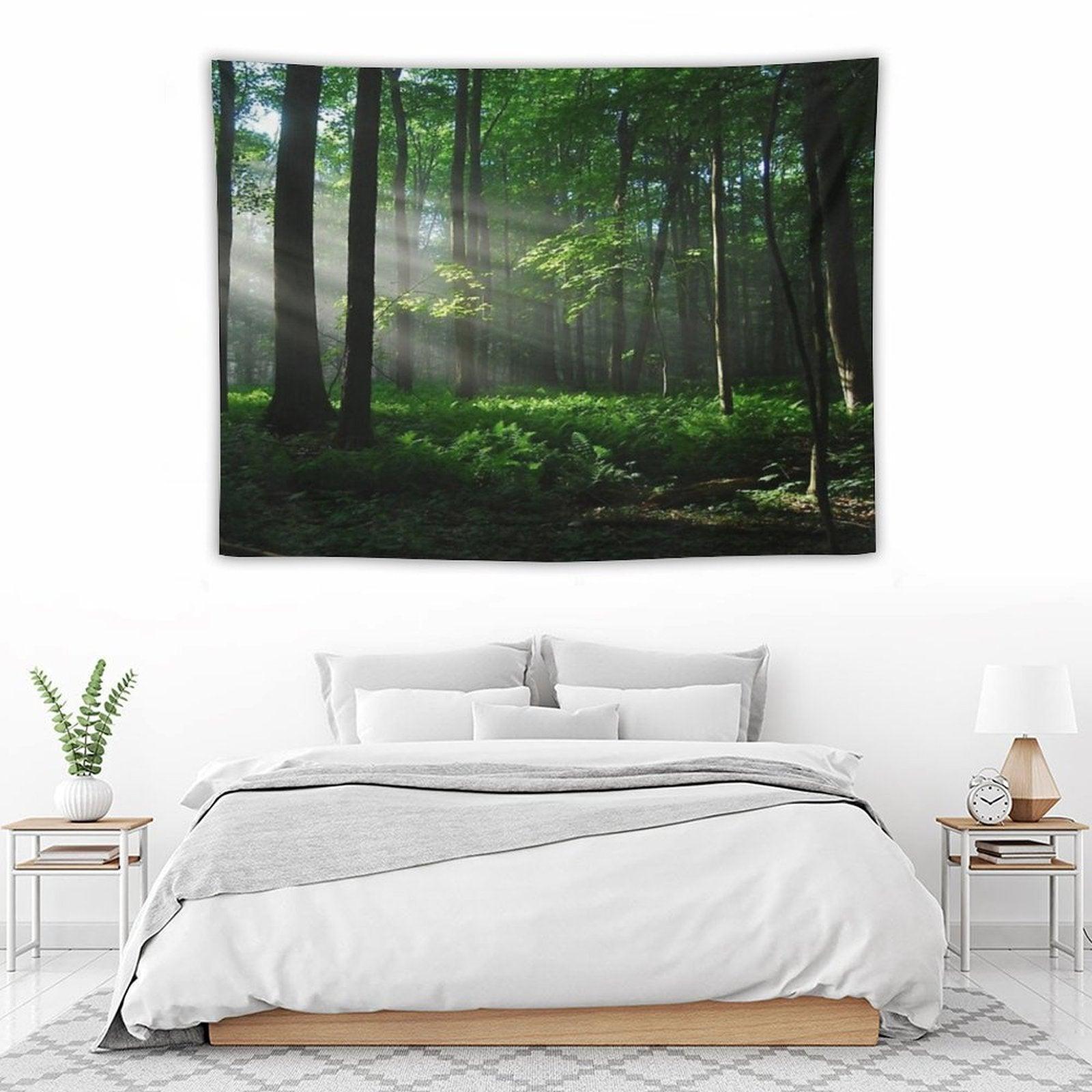 Lighted Forest Tapestry
