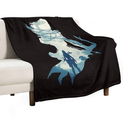 Big Things Await! Sustainable Throw Blanket