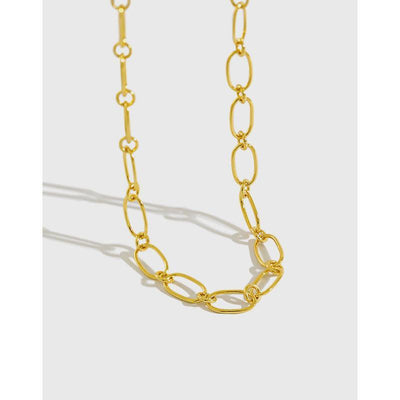 Women's 925 Sterling Silver Link Necklaces Chain For Birthday Gift