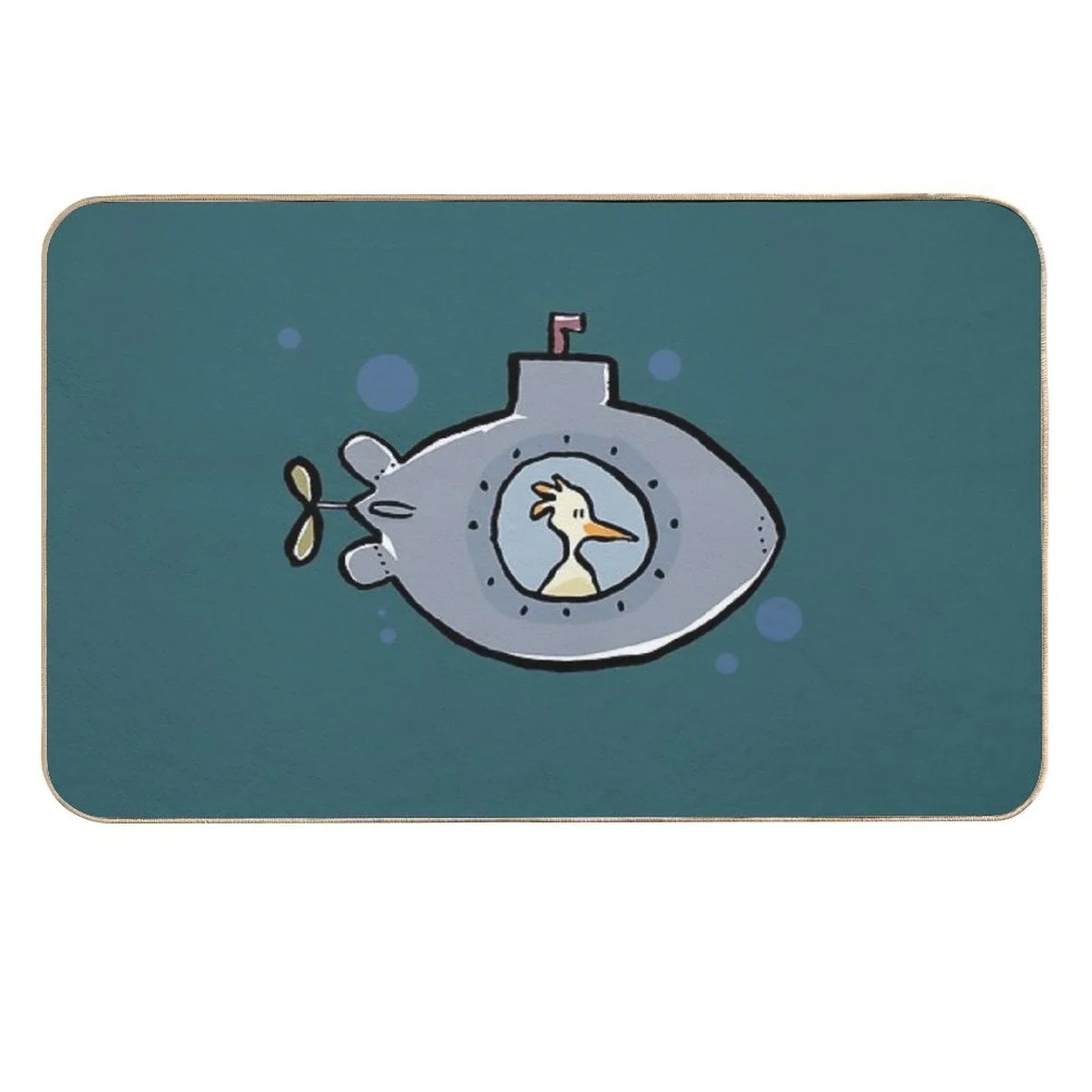 Submarine  Dirt-Trapping Bath Mat