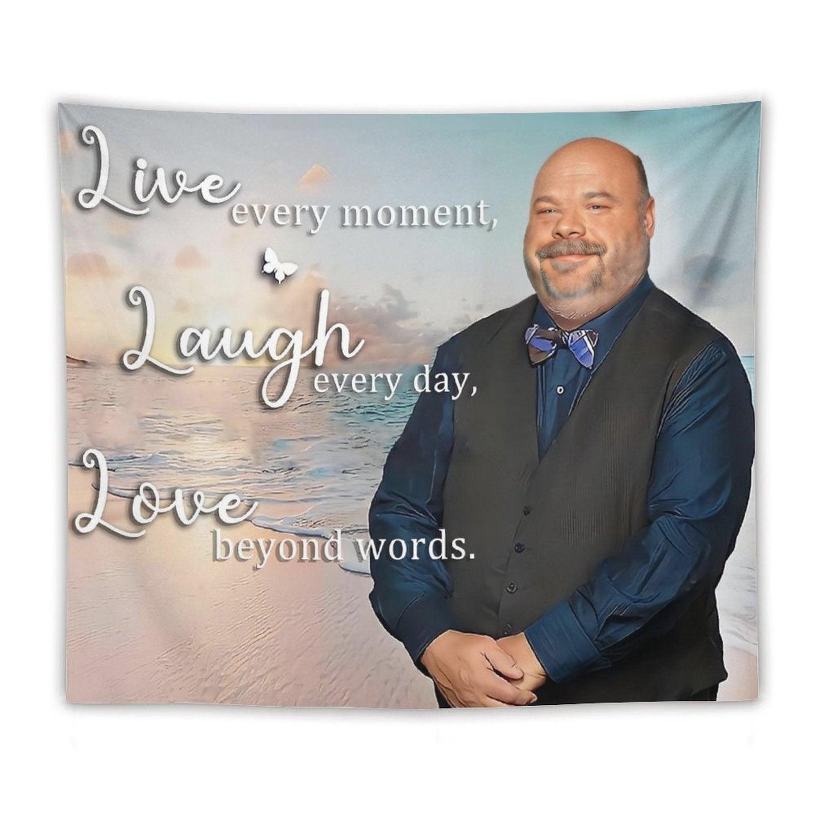 Bertram Live, Laugh, Love Tapestry