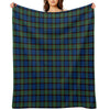 Clan Fletcher Tartan Lightweight Throw Blanket