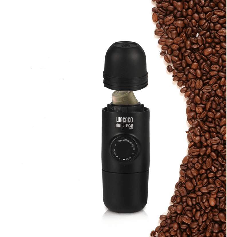 Condensed Portable Mini Coffee Machine – Capsule Black, Compact & Travel-Friendly