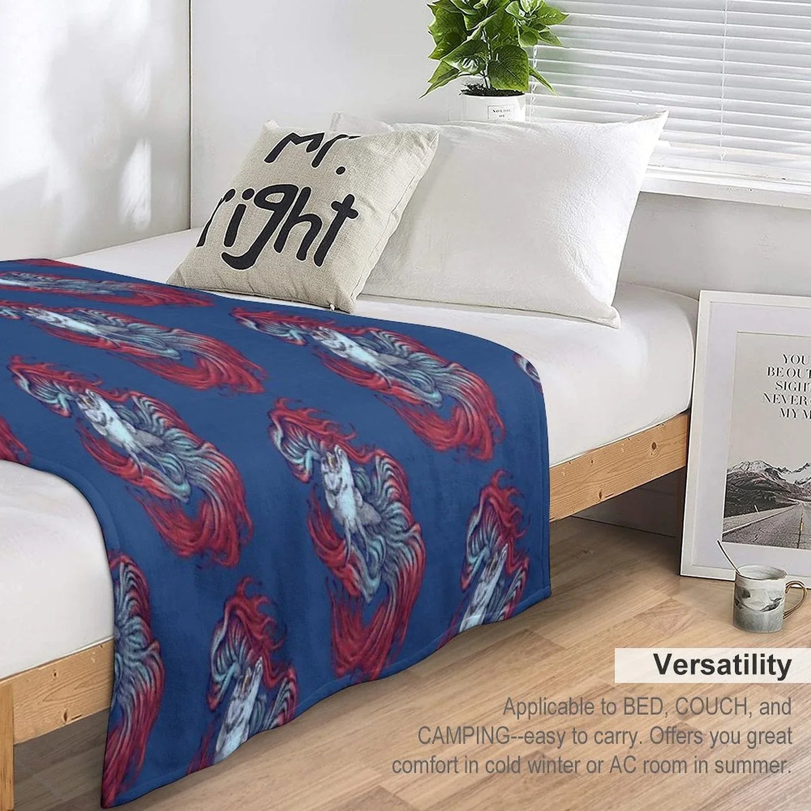 Betta New Wave Throw Blanket