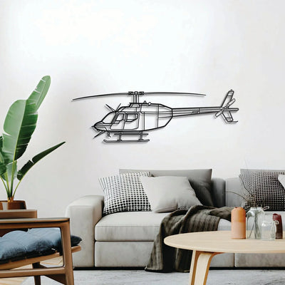 206 Metal Aircraft Wall Art - NCP0455