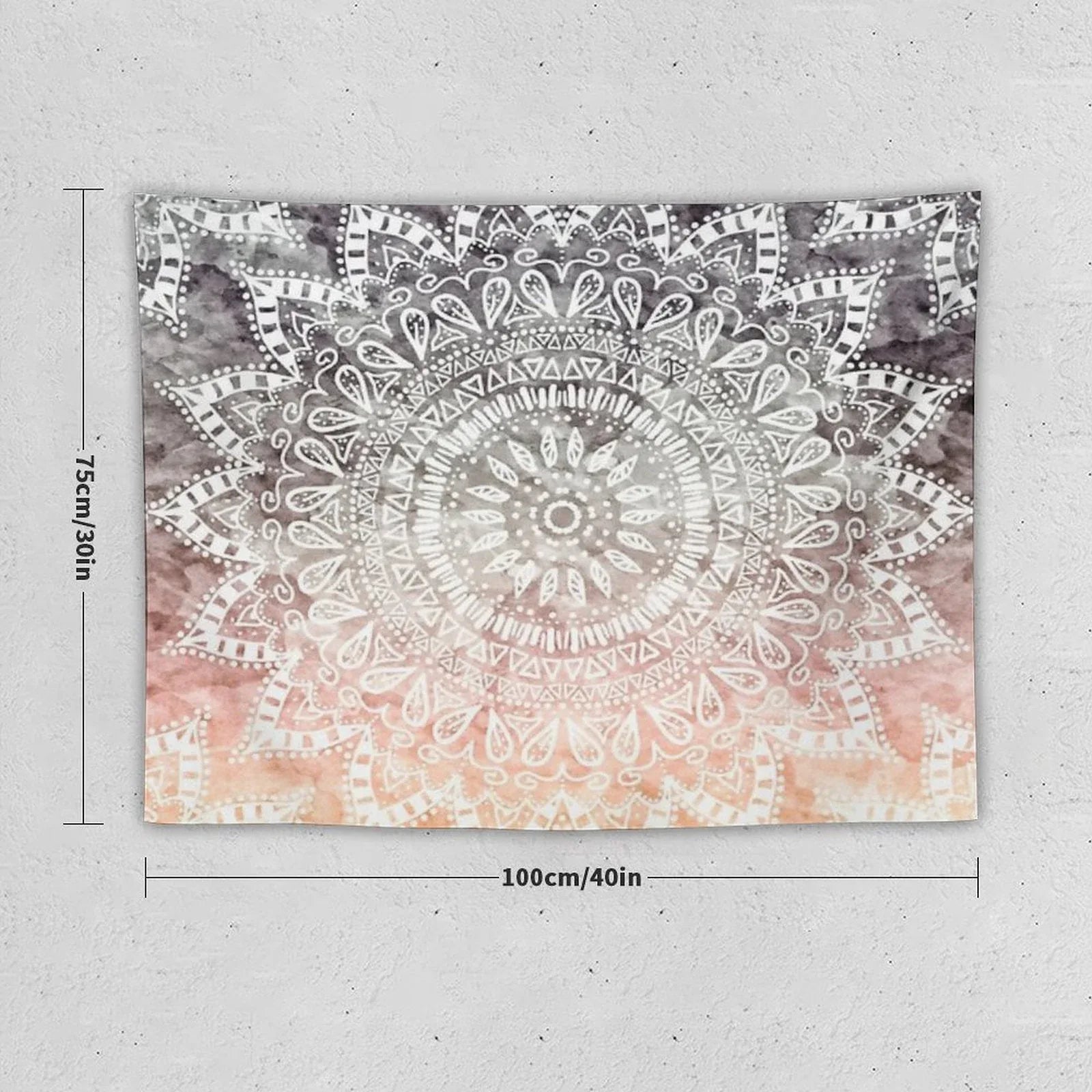 BOHEMIAN HYGGE MANDALA Tapestry