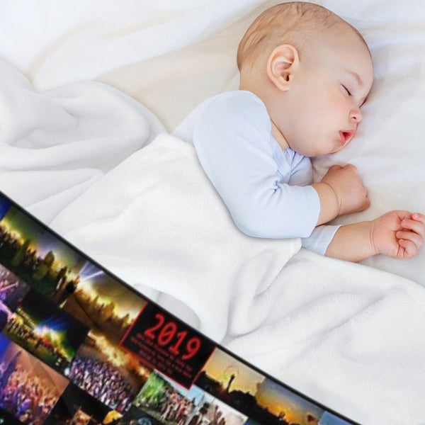 Maui Waui Full 2019 Montage Gift-ready Throw Blanket