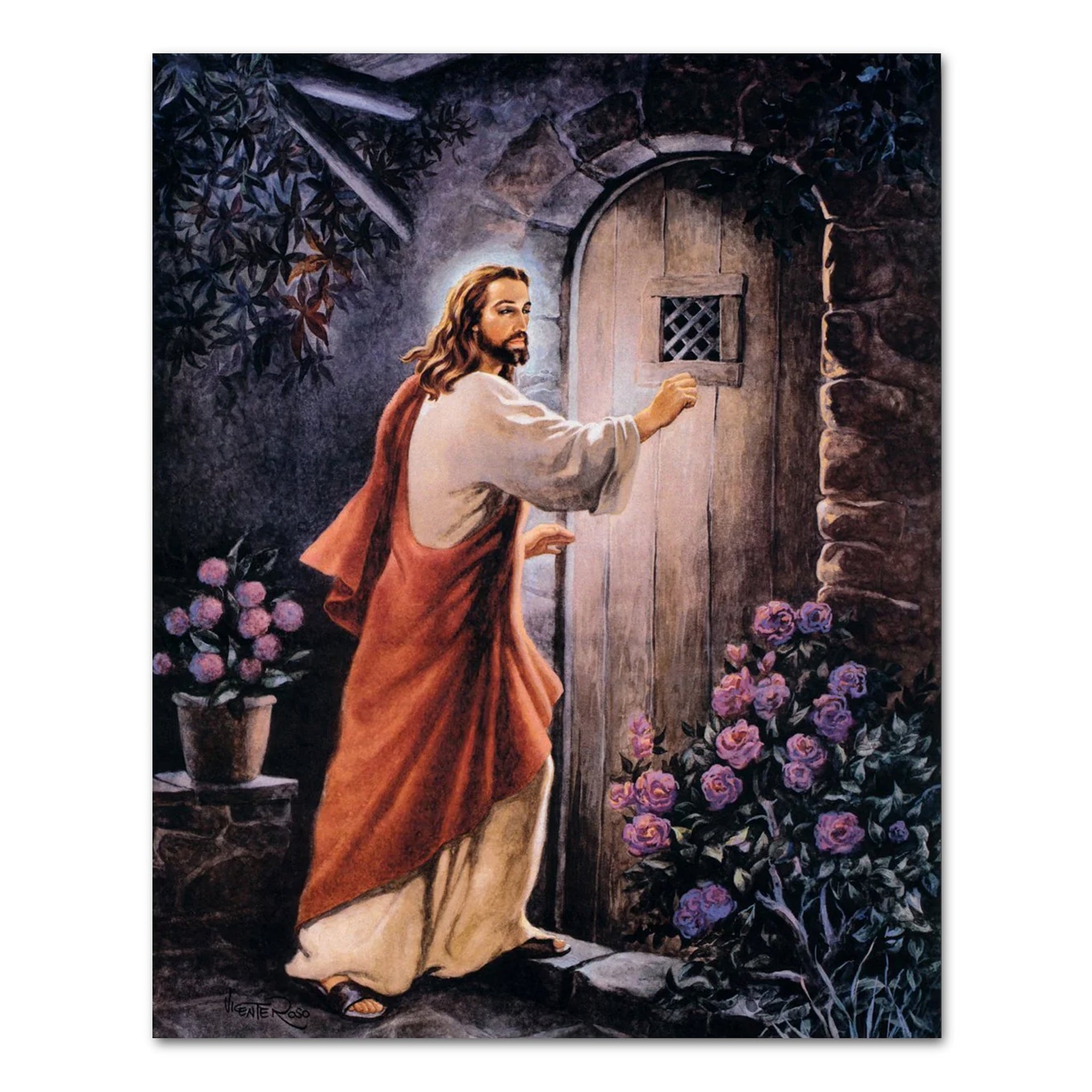 Jesus Christ Wall Art – 16x20 Unframed Religious Print | Christian Home Decor