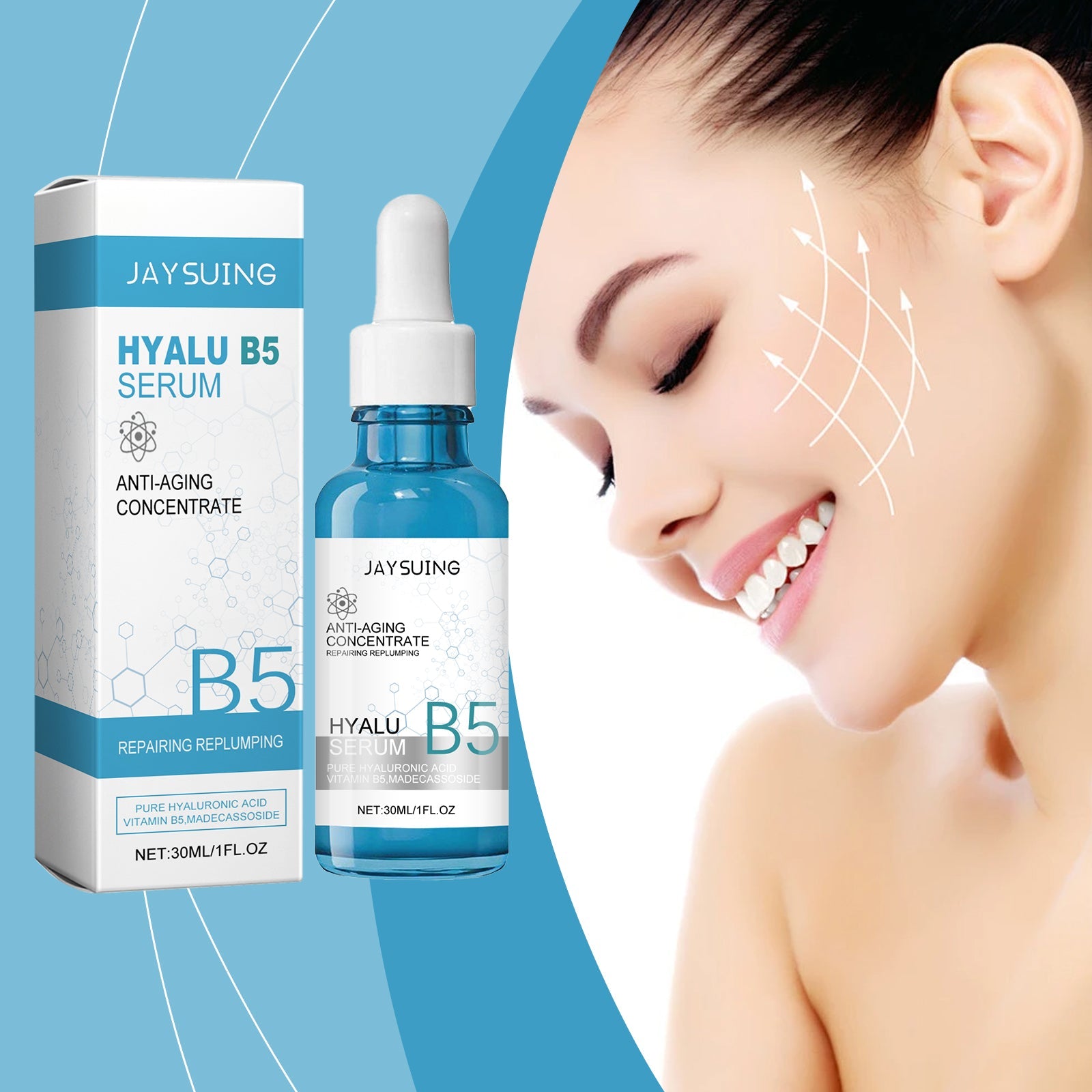 Firming B5 Essence, Improve Skin Elasticity, Moisturize And Care Skin Moisturizing Essence