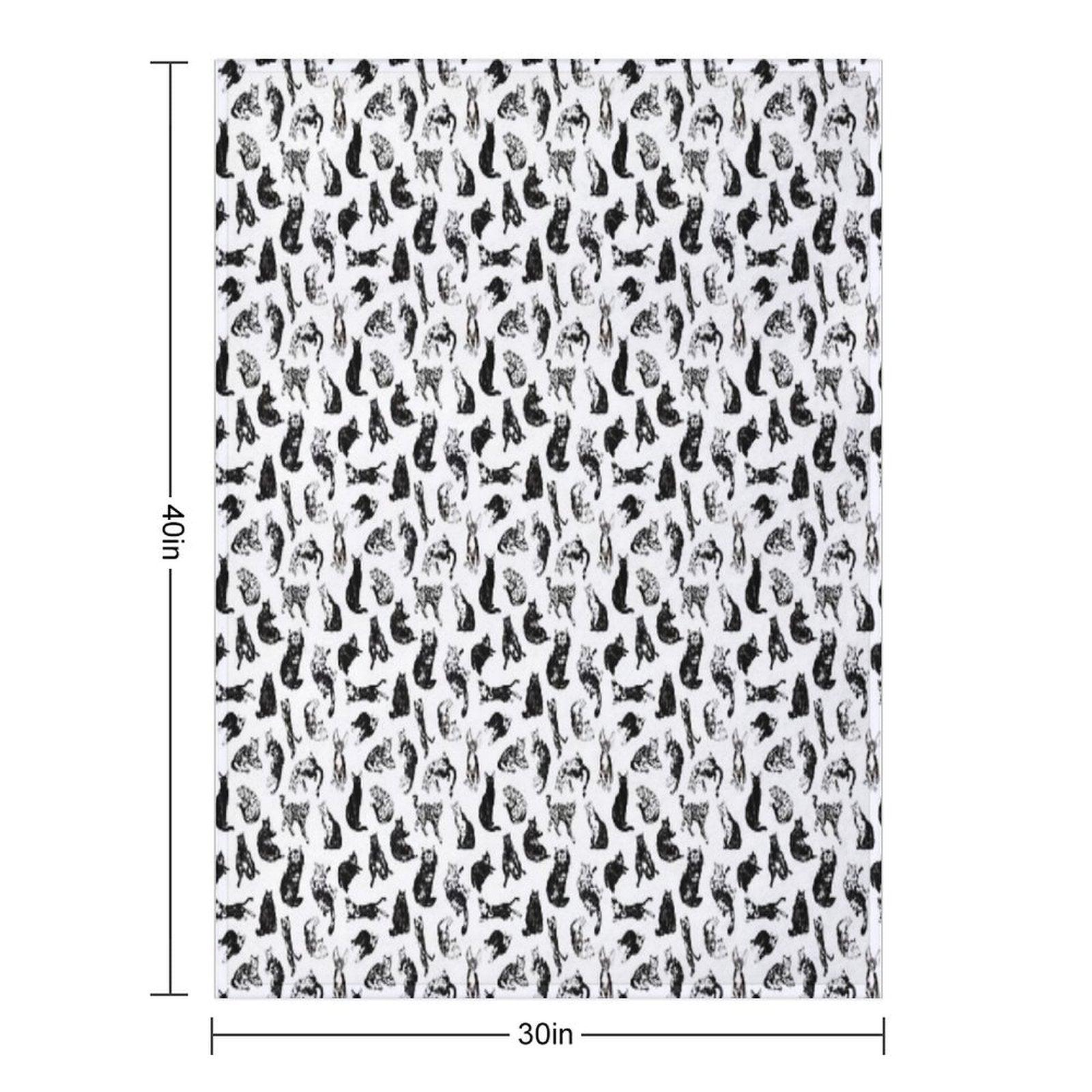 Kitty Kitty, Bang-bang! Throw Blanket