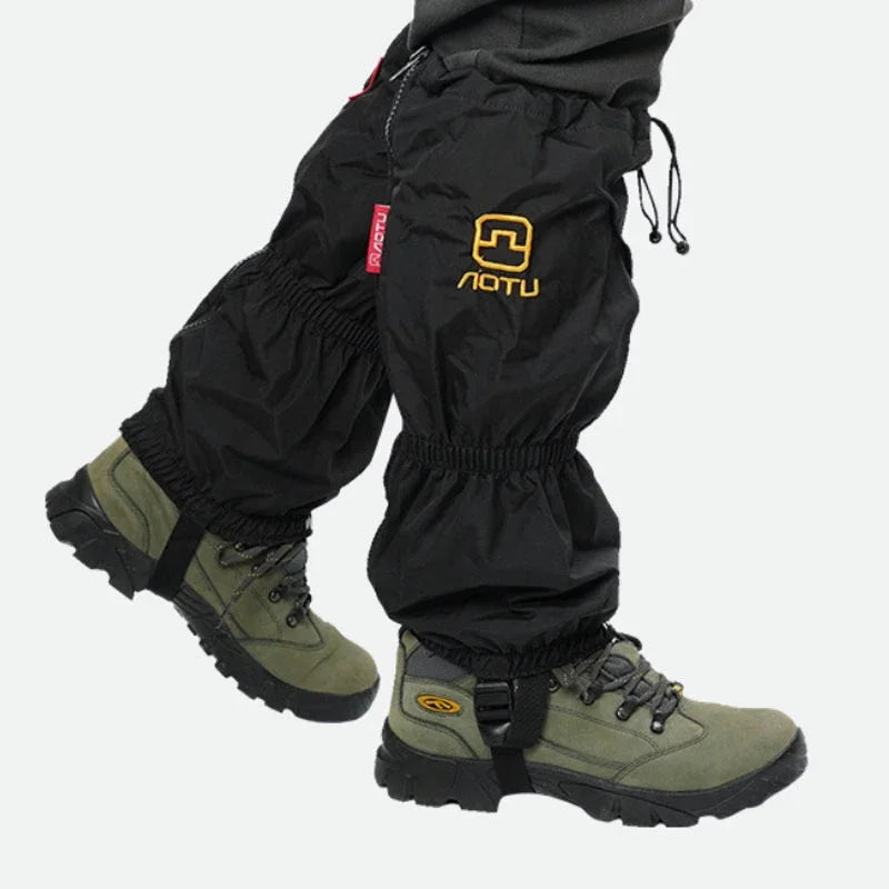 Outdoor Ski Snow Cover for Men and Women Hiking Mountaineering Sport Cycling Anti-snow Anti-sand Leggings Shoes Leg Cover