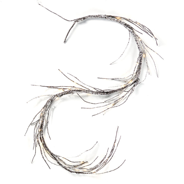 6FT PAPER GARLAND WITH LED LIGHTS